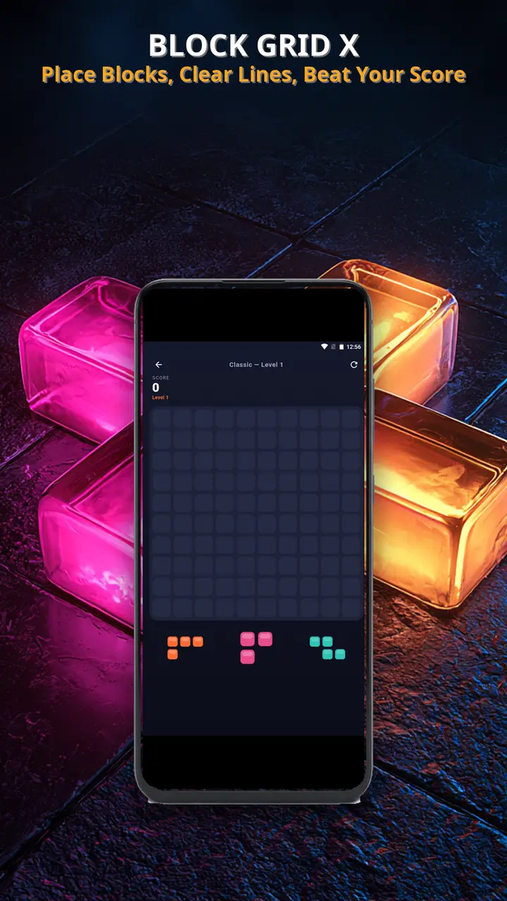 Block Grid X screenshot 1